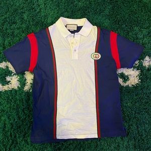 MEN’S GUCCI COTTON JERSEY POLO